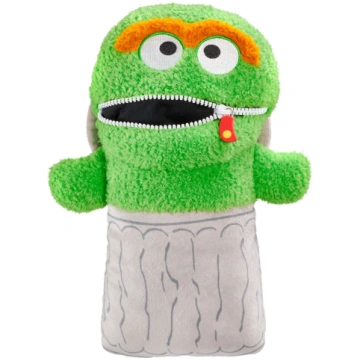Mīkstā rotaļlieta Schmidt Sesame Street Oskar, zaļ