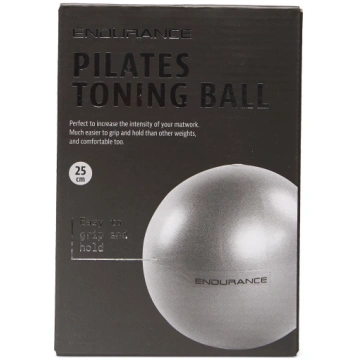 Pilates Training Tone ball 25 cm - CHARCOAL GRAY