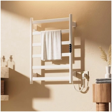 OihPaw Elektriskais vannas istabas radiators, balt