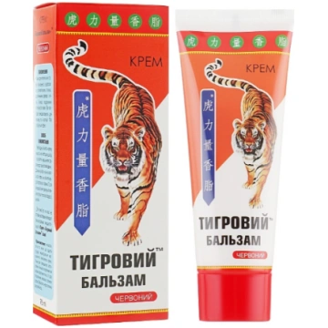 Tiger RED body cream-balm 75ml