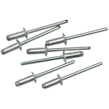 Alumīnija kniedes 12,7x4,8mm, 50 gab. Vorel