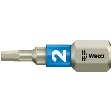 Screwdriver bit | Hex Plus key | HEX 2mm | 1/4" | 