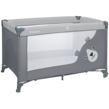 Ceļojumu gultiņa Kidwell BLISSY Lift Gray Two-Leve