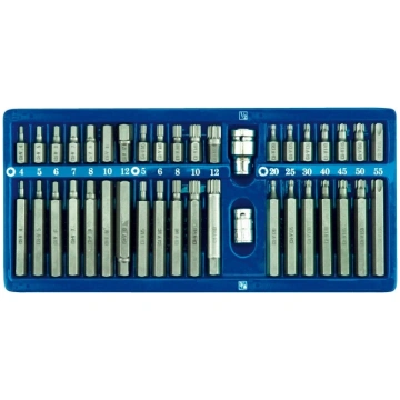10mm Bits SPLINE / HEX / TORX komplekts Vorel