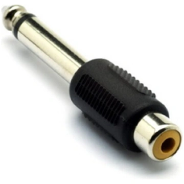 Pāreja 6.3mm/M-RCA/F