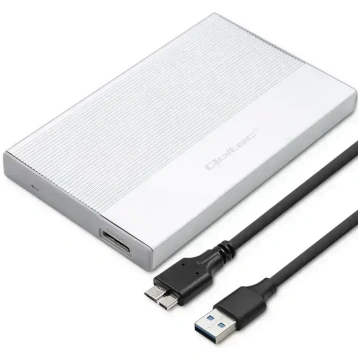 Qoltec alumīnija ietvars | SSD HDD 2.5"" diskdzini