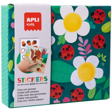 Uzlīmju spēle „Ladybug“ Apli Kids