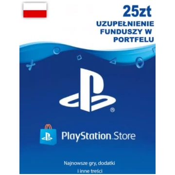 Polija PSN 25 PLN Dāvanu Karte Sony