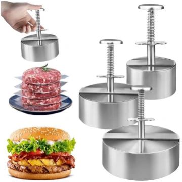 Nerūsējošā tērauda burgeru prese Regulējams 3 izmē