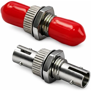 Qoltec Adapter fiber optic ST/UPC | Simplex | Mult