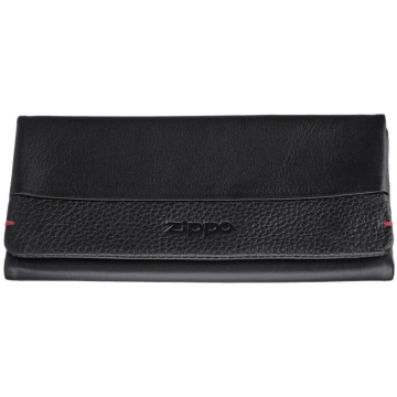 Futlārs, tabakai Zippo Tri-Fold Tobacco Pouch, mel