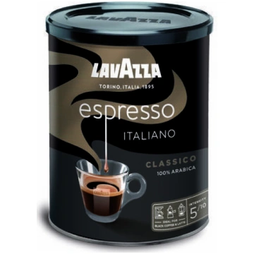 Kafija malta Espresso bundžā 250g, Lavazza