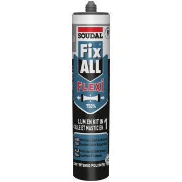 Hermētiķis Soudal MS Fix All Flexi, 0.29 l, pelēka