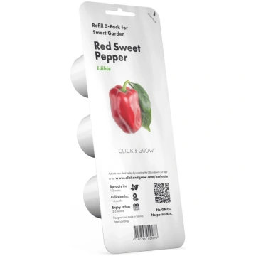 Gudrā dārza sēklas Click & Grow, saldais pipars, 3