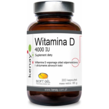 Vitamin D3 4000 iu Kenay AG 300 caps