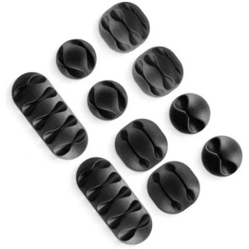 Swissten Cable Management Set of 10 88801410