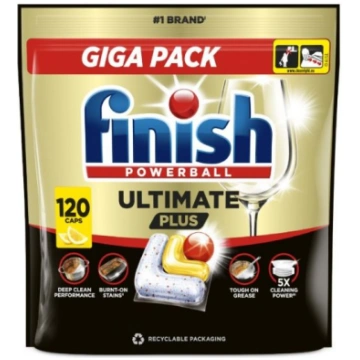 FINISH Ultimate Plus 1 Lemon tabletes trauku mazgā
