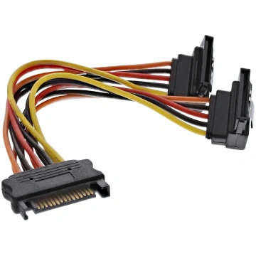 InLine SATA Power Y-Cable SATA sieviešu / 2x SATA 