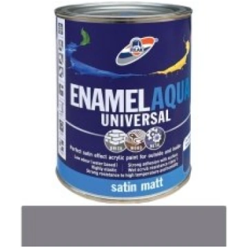 RILAK Krāsa 0.9L Enamel Aqua Universal matēta pelē