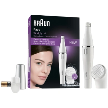 BRAUN epilators sejas apmatojumam un birstītes uzg
