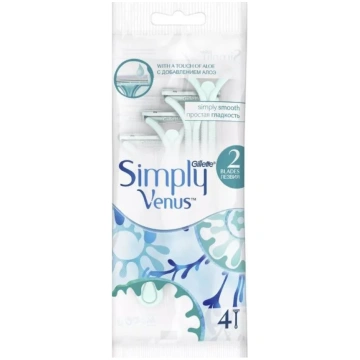 Gillette Simply Venus x4 skuvekļi » Grezni.lv » In