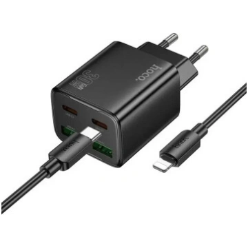 HOCO N56 tīkla lādētājs | 30W | PD, QC, PPS | USB-