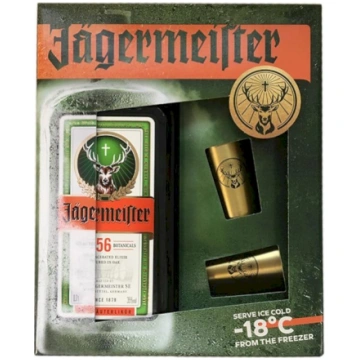 Jagermeister 35% 0.7 + 2 Gold Shots