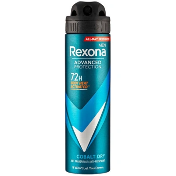 Rexona vīriešiem Uzlabota aizsardzība Cobalt Dry a
