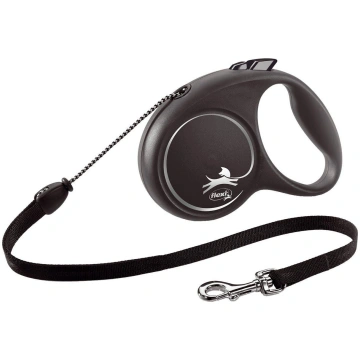 Flexi - Black Design - M - 5m Cord - Black - Max 2