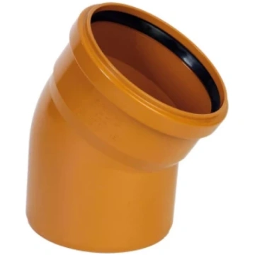 PVC āra kanalizācijas līkums Dn 110/15° PIPELIFE
