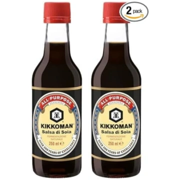 KIKKOMAN - Sojas mērce - (1 x 250 ml) (2 gab. iepa