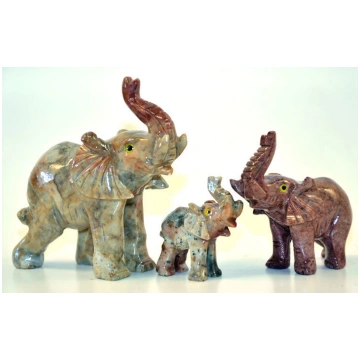 Elefante pietra cm.5 I Tesori della Terra