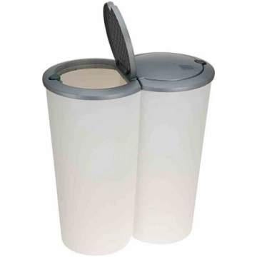 Atkritumu tvertne dubultā, 50 L