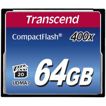 Transcend - flash memory card - 64 GB - CompactFla