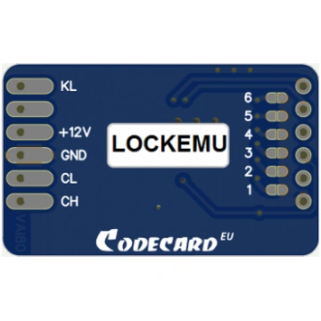 ESL, ELV emulator. LOCKEMU 2 Codecard