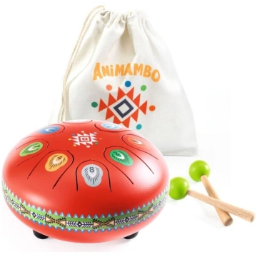 Djeco Animambo Mūzikas instruments - Sarkanā zvang