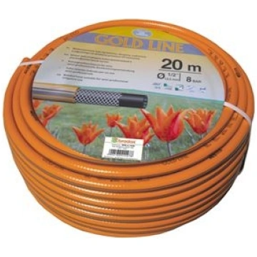 Bradas Dārza šļūtene GOLD LINE 1/2"-20m, oranža WG