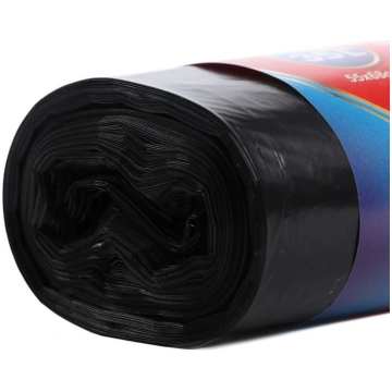 Atkritumu maisi 35L, 55x68cm, melni, 10 mikr, HDPE