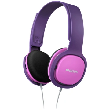 Vadu austiņas Philips SHK2000, rozā krās./violeta