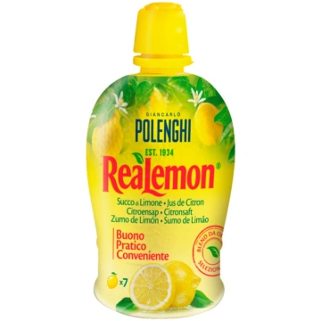 Koncentrēta citronu sula POLENGHI Realemon, 200 ml