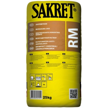 Sakret RM bezrukuma java, 25kg