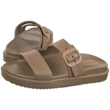 Tommy Hilfiger Th Double Strap Sandal Pearl Safari