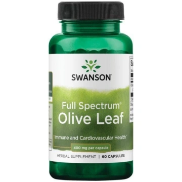 Olīvu lapa - Olīvu lapa - 400 mg - N60 - Swanson