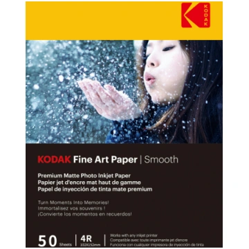 Kodak Fine Art Paper 230g Matte Coated Smooth 4/6x