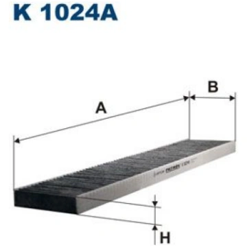 FILTRON K1024A Filtrs, Salona telpas gaiss