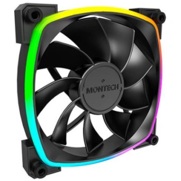 CASE FAN 120MM/RX120 PWM BLACK MONTECH