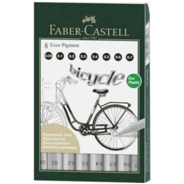 Faber-Castell Cienkopis Ecco Pigment 8w etui FABER