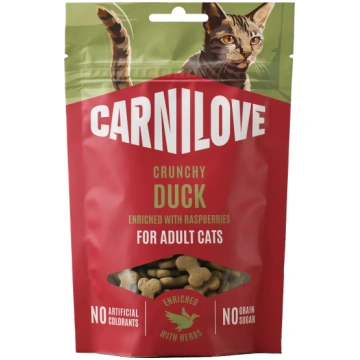 Gardums kaķiem – CARNILOVE Cat CRUNCHY Snack Duck 