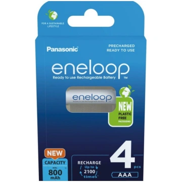 Panasonic Rechargeable Batteries ENELOOP BK-4MCDE/