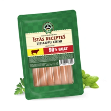 Liellopu gaļas cīsiņi Īstās Receptes VG 280g